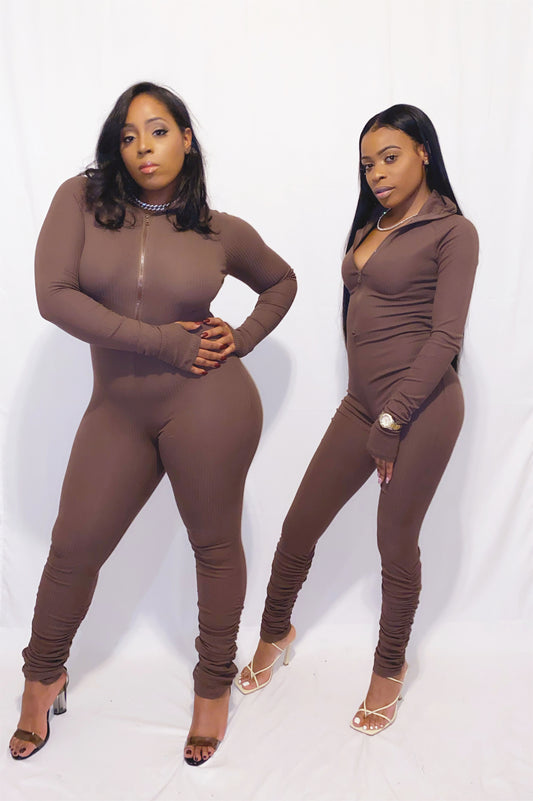 Chocolate Jumpsuit